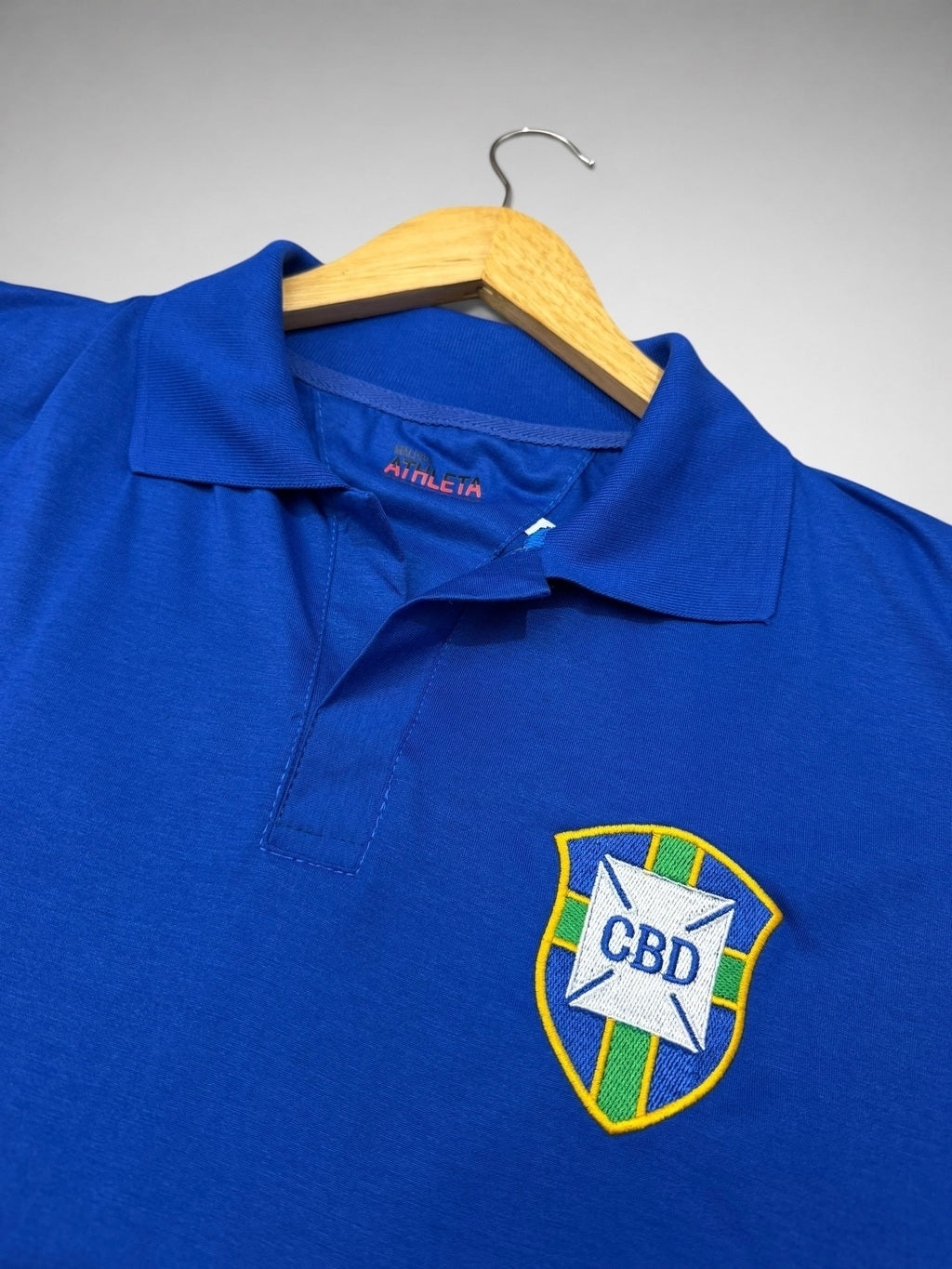 CAMISA AZUL SELEÇÃO BRASILEIRA COPA DE 1958 “Pelé”