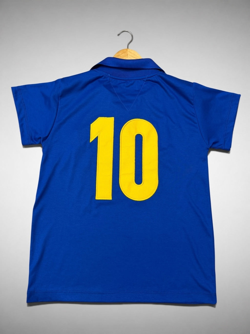 CAMISA AZUL SELEÇÃO BRASILEIRA COPA DE 1958 “Pelé”