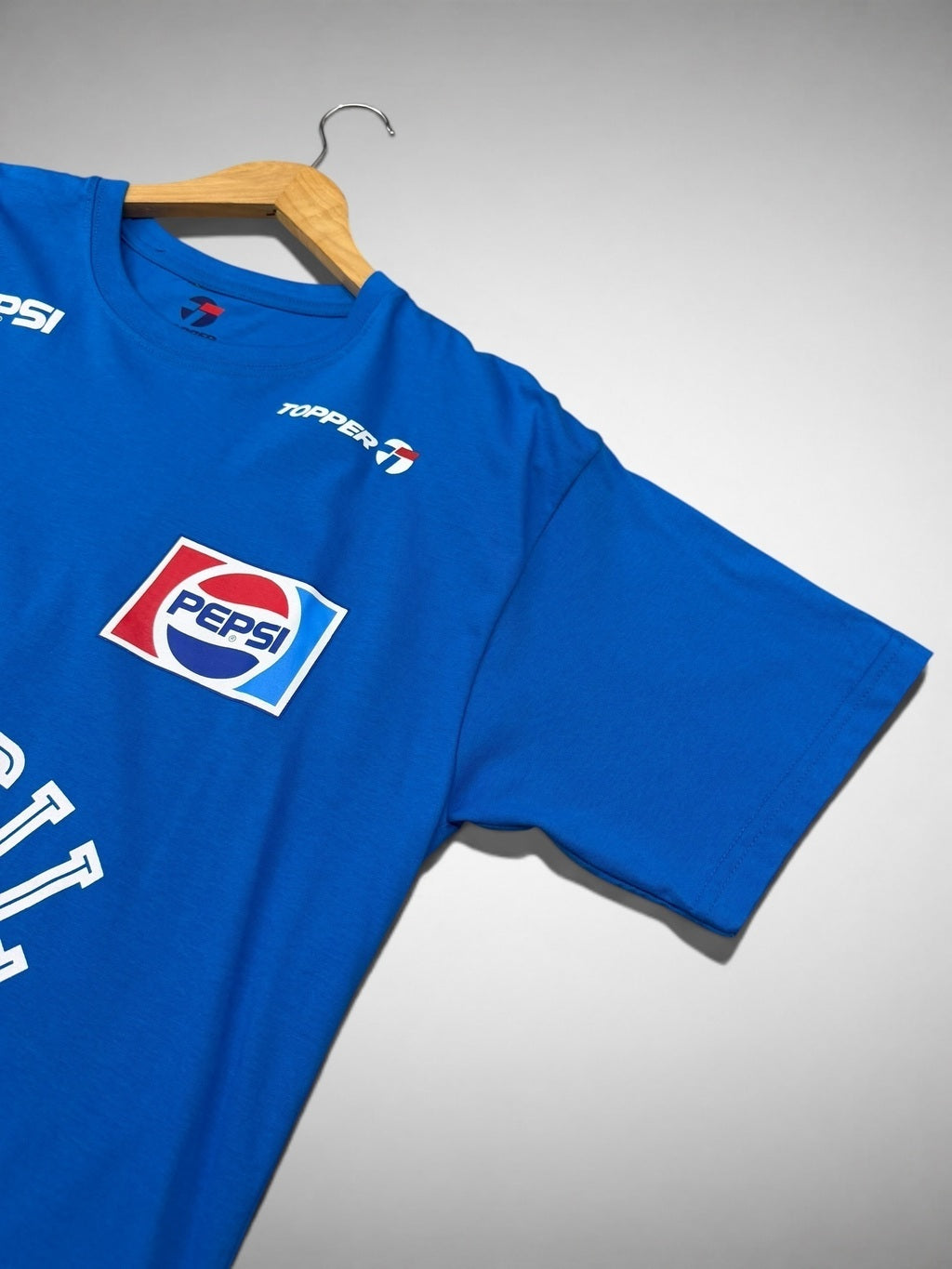 CAMISA TREINO AZUL SELEÇÃO BRASILEIRA COPA DE 1990