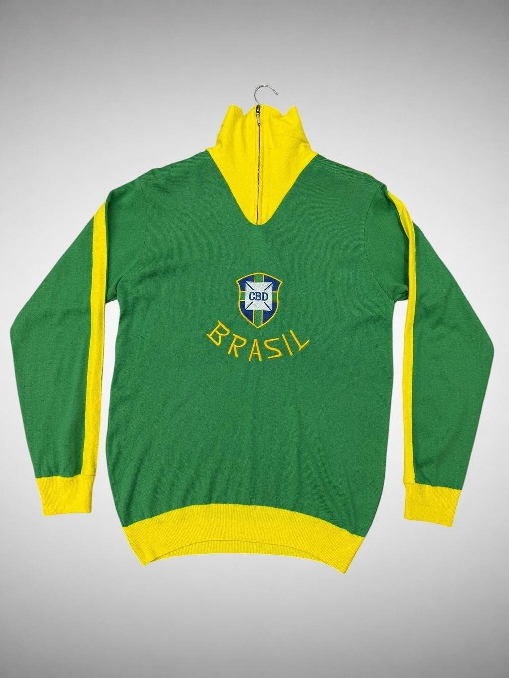 CAMISA TREINO AZUL SELEÇÃO BRASILEIRA COPA DE 1990
