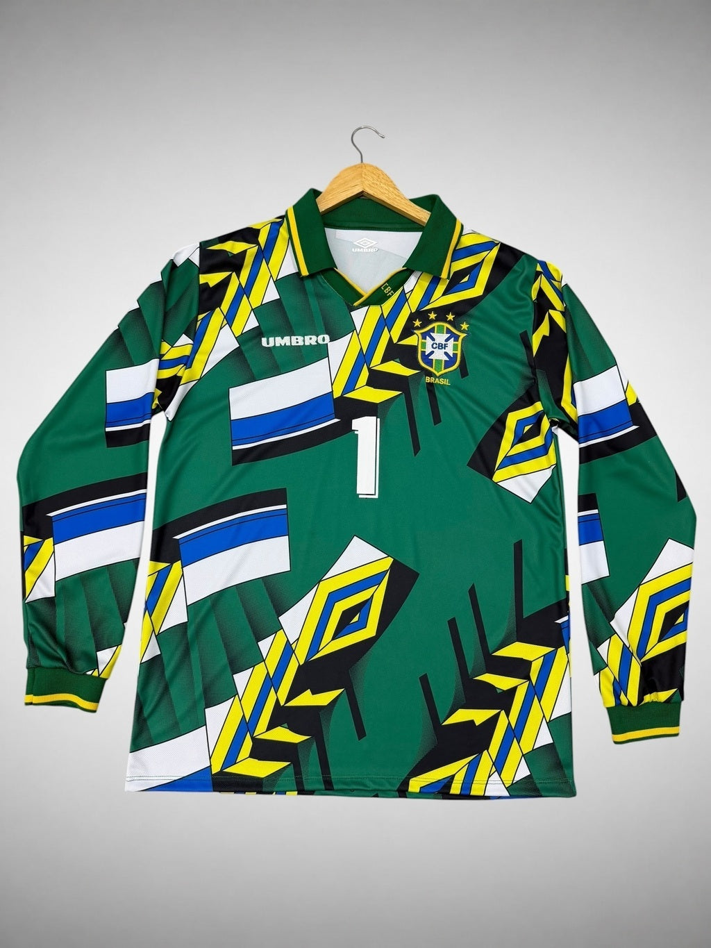 CAMISA GOLEIRO SELEÇÃO BRASILEIRA 1994 “Taffarel”