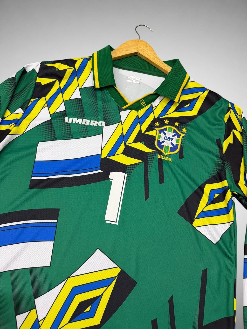 CAMISA GOLEIRO SELEÇÃO BRASILEIRA 1994 “Taffarel”