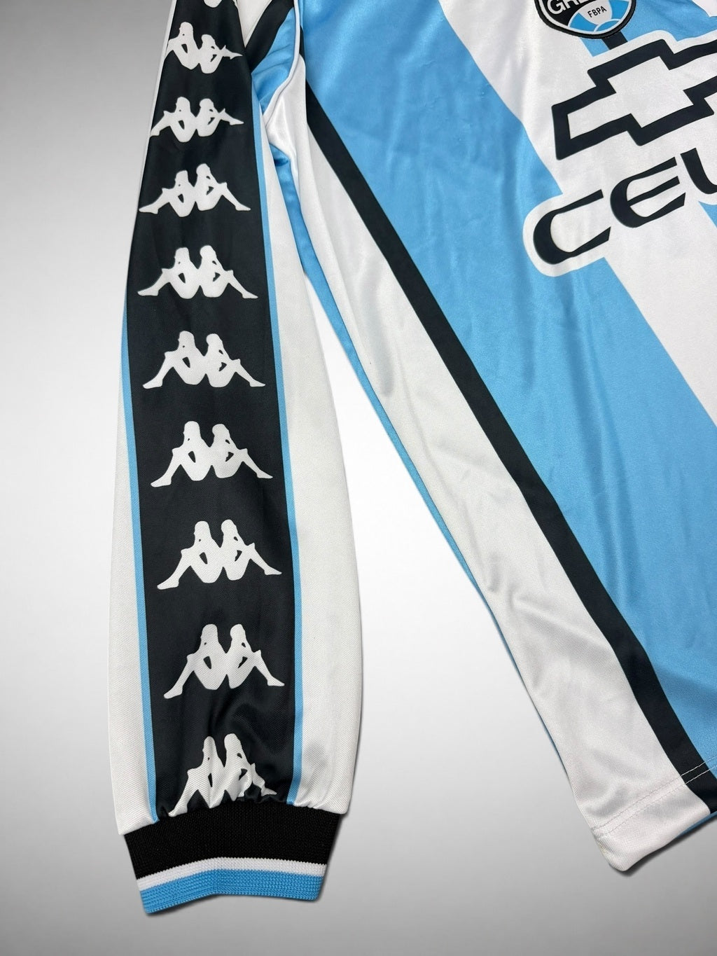 CAMISETA CELESTE LONGA GRÊMIO 2000 “Ronaldinho”