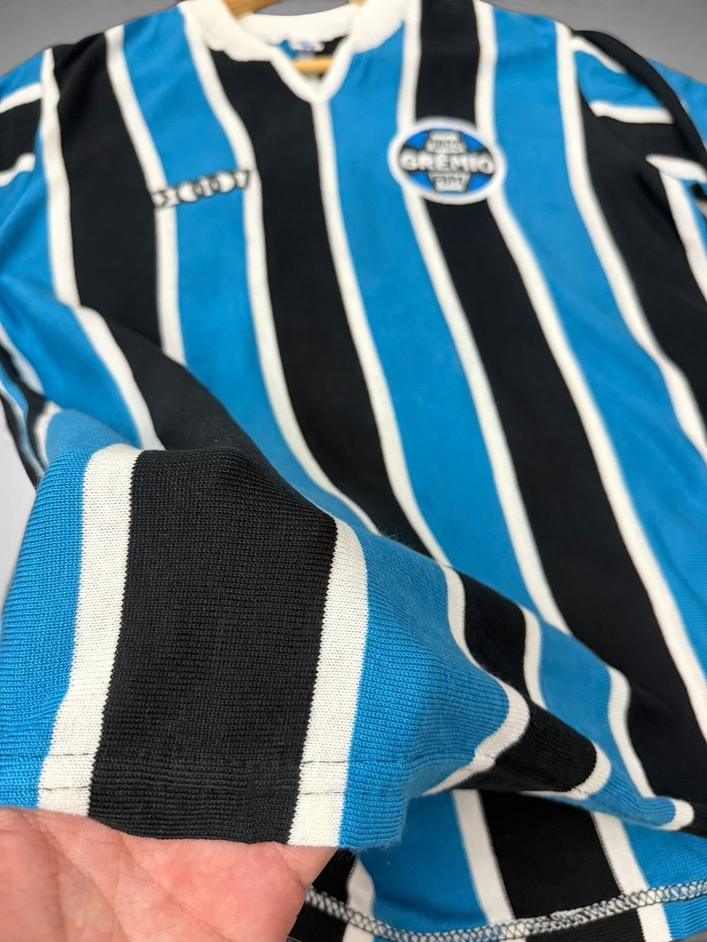 CAMISA MALHA GRÊMIO 1981 “De Leon” LONGA