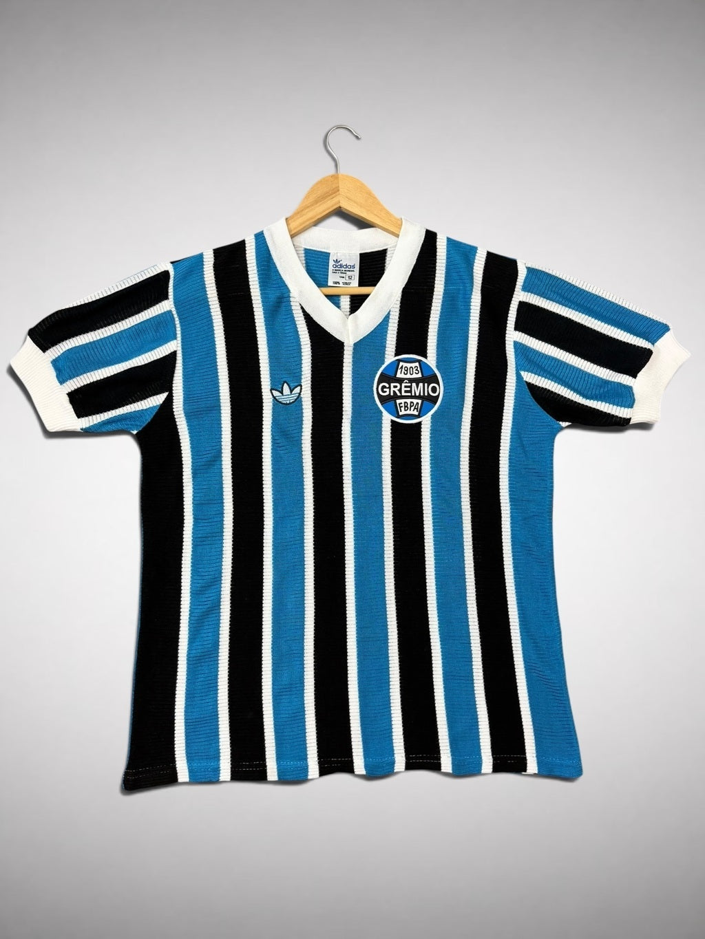CAMISA MALHA CANELADA GRÊMIO 1983 LIBERTADORES “Renato Portaluppi”
