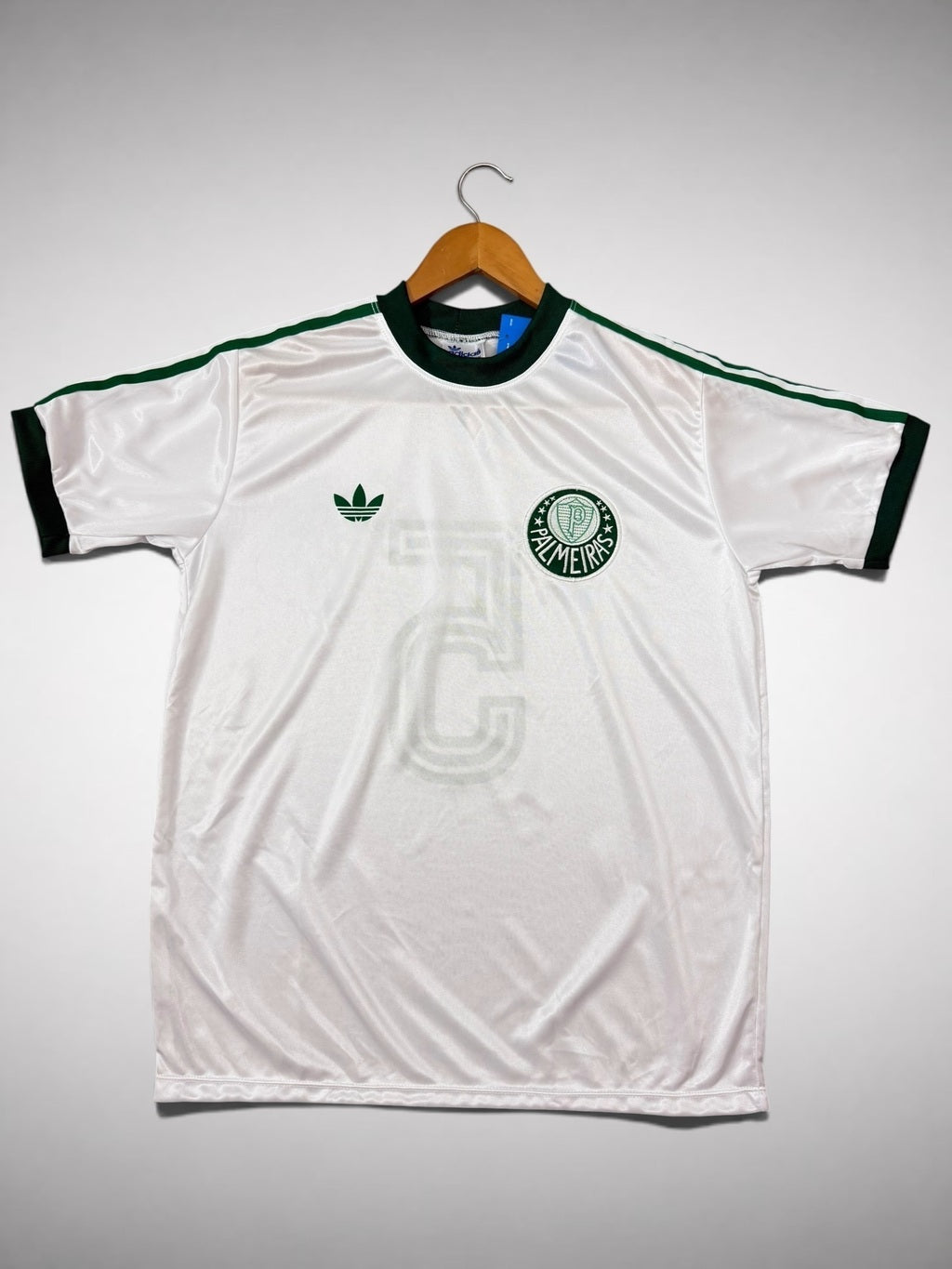 CAMISA BRANCA PALMEIRAS 1978 BRILHOSA “Pires”