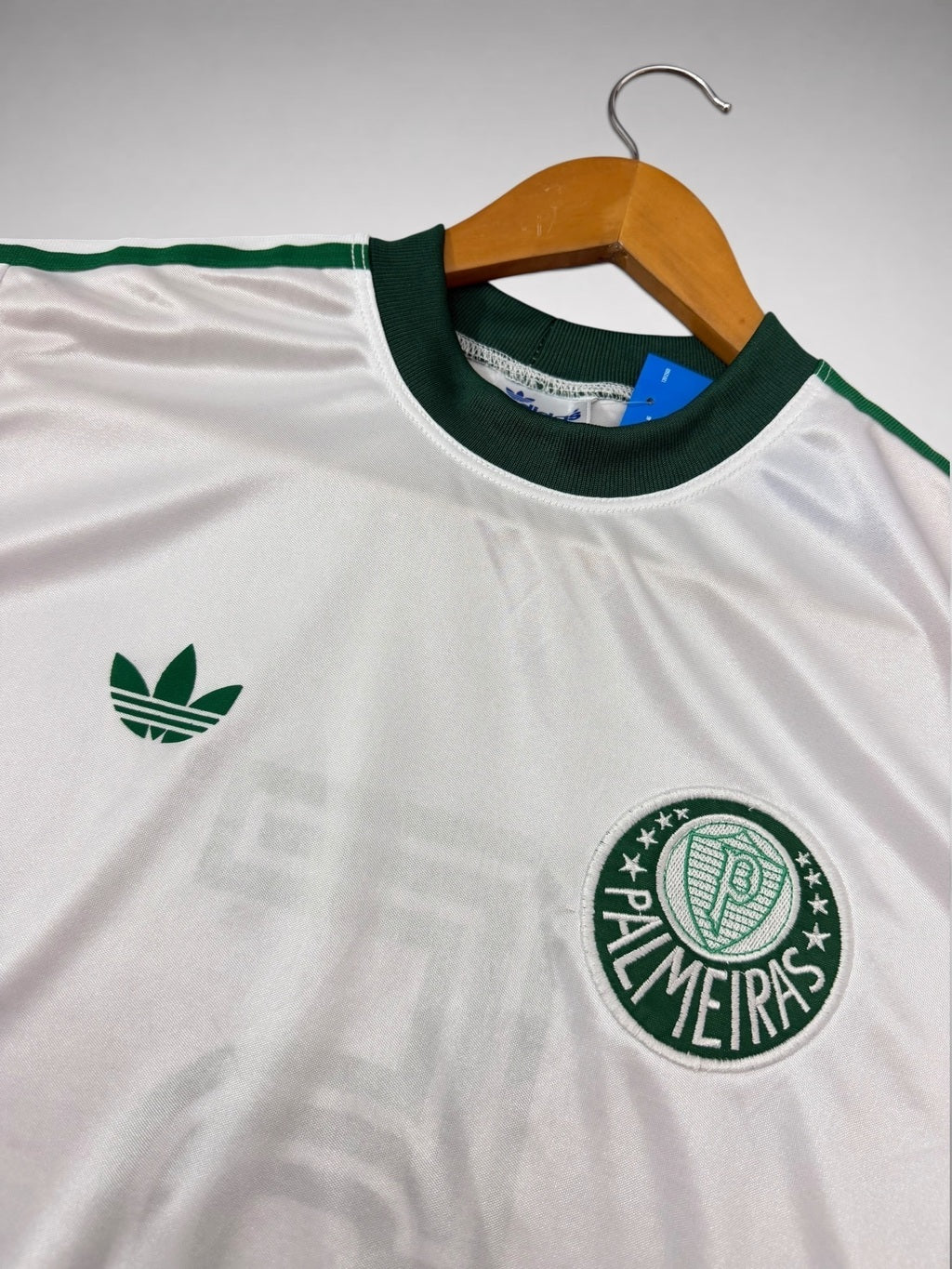 CAMISA BRANCA PALMEIRAS 1978 BRILHOSA “Pires”