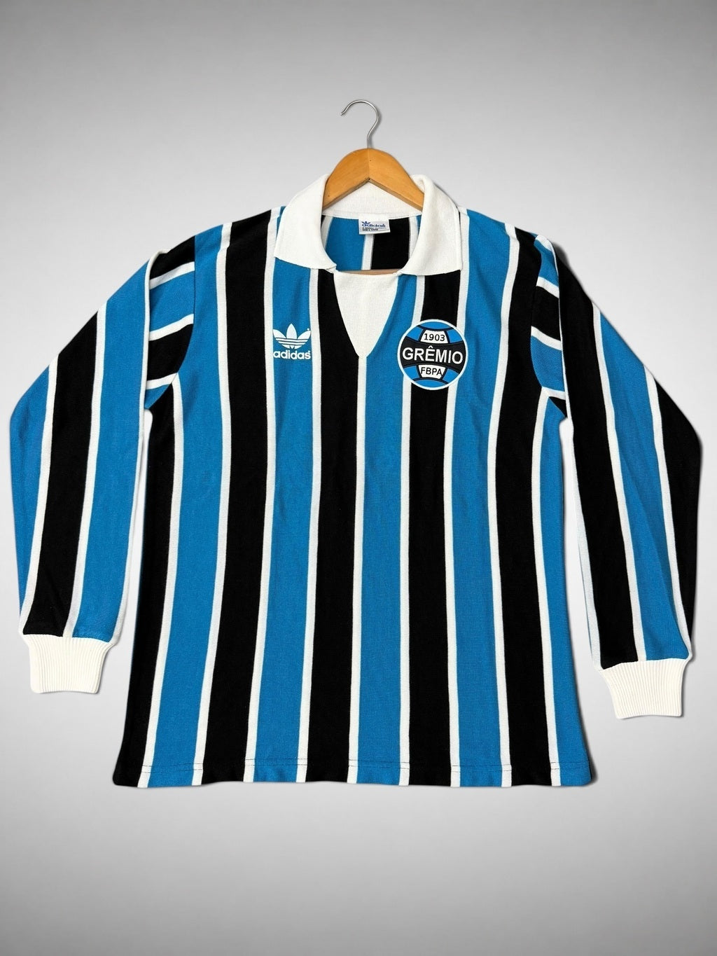 CAMISA MALHA GRÊMIO 1984 LONGA “Renato Portaluppi”