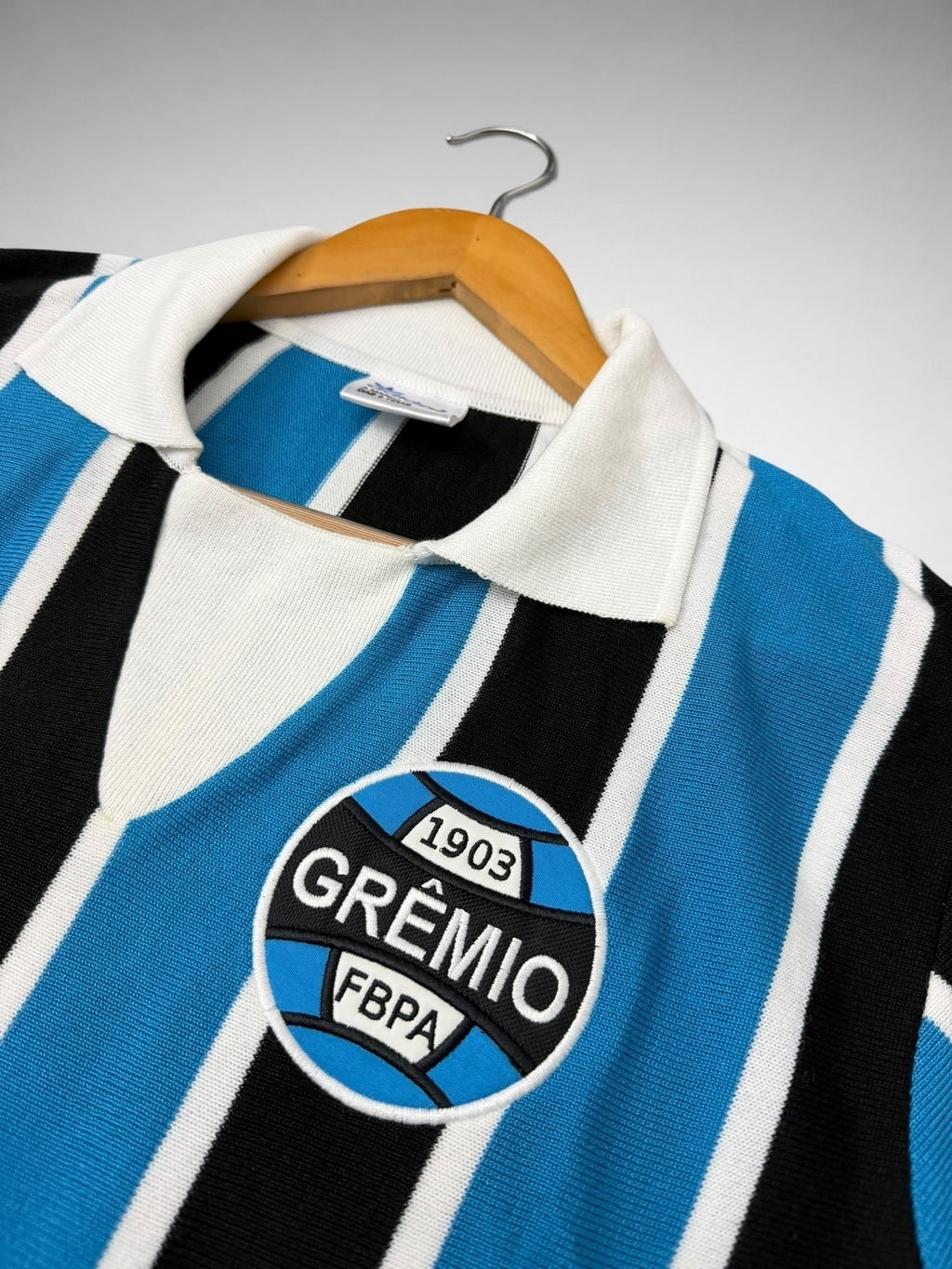CAMISA MALHA GRÊMIO 1984 LONGA “Renato Portaluppi”