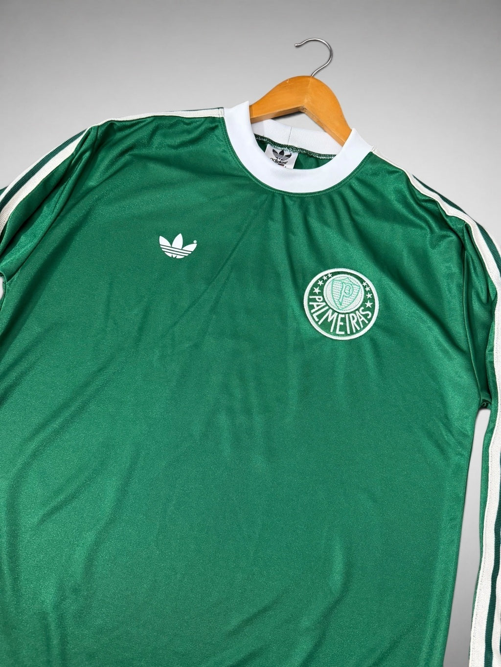 CAMISA LONGA PALMEIRAS 1978 “Edu Bala” BRILHOSA
