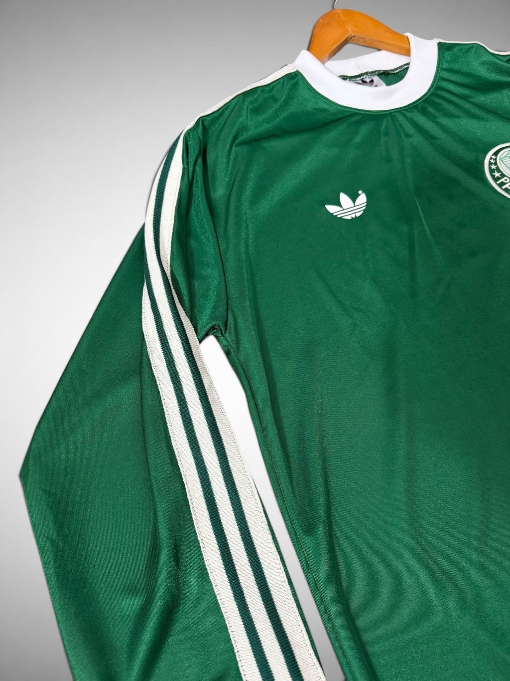 CAMISA LONGA PALMEIRAS 1978 “Edu Bala” BRILHOSA