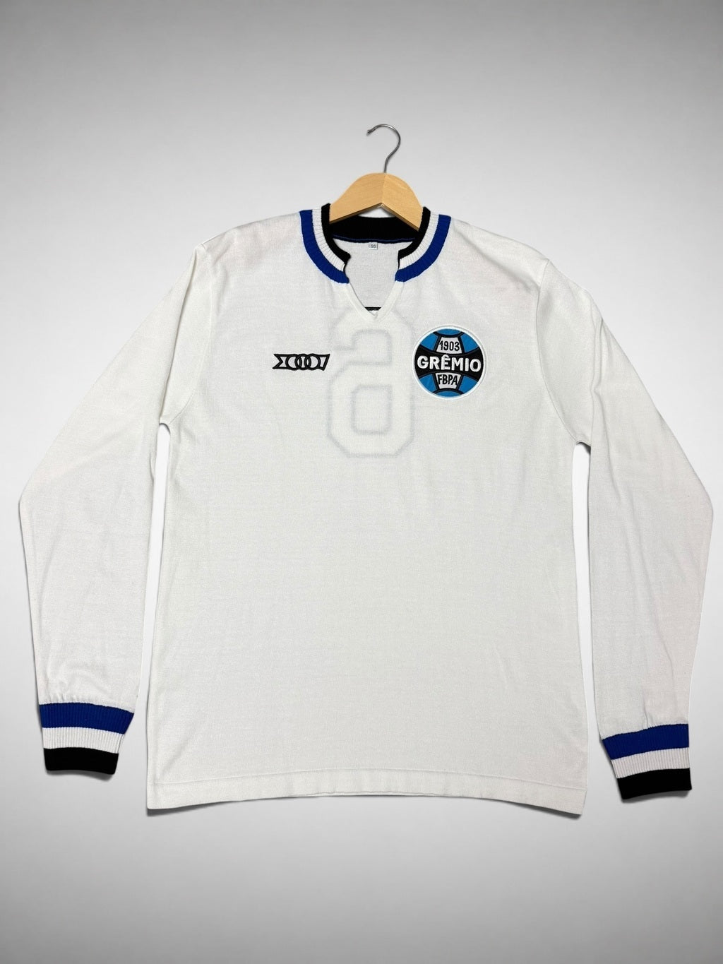 CAMISA BRANCA MALHA GRÊMIO 1981 “De Leon”