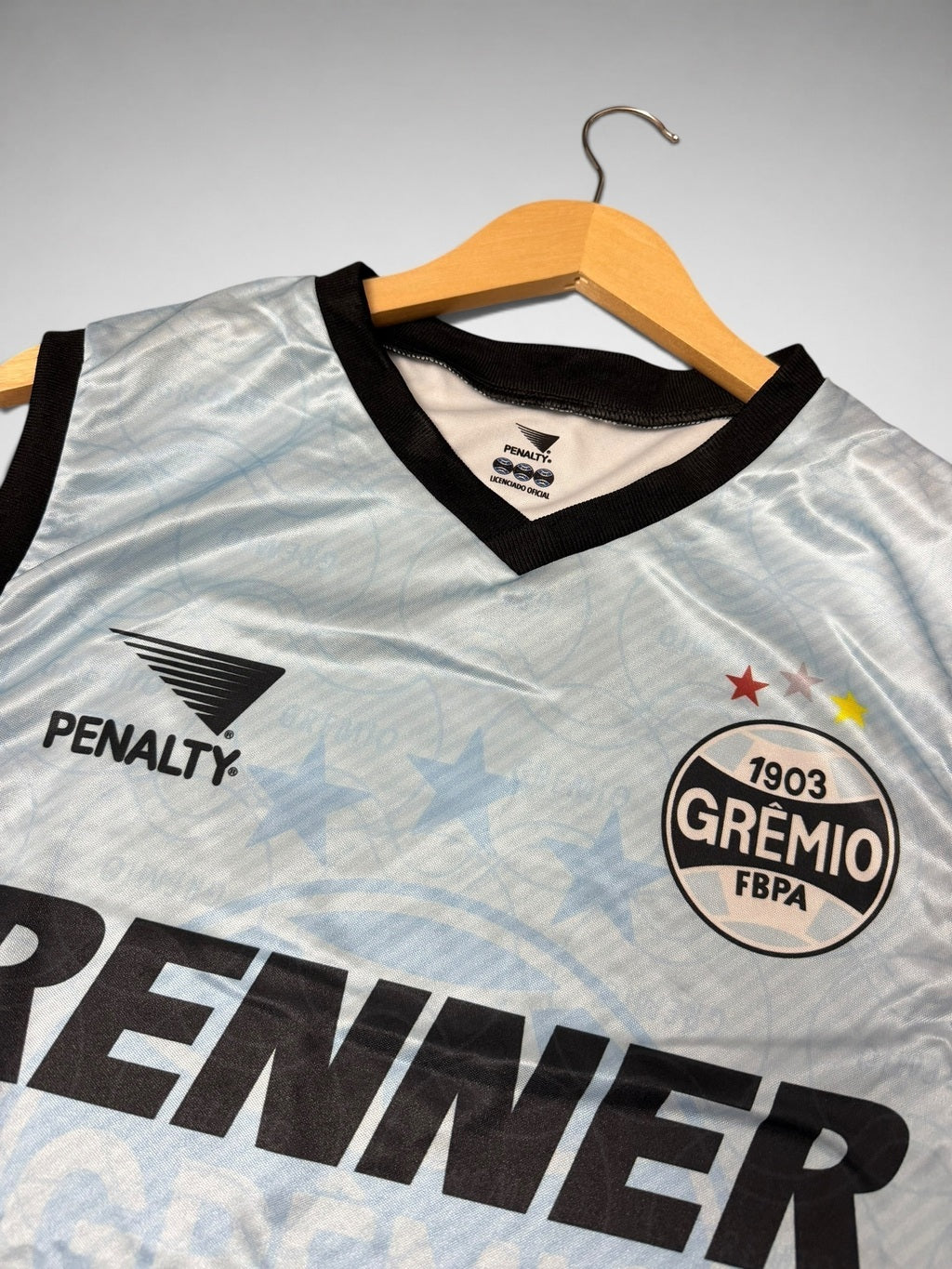 REGATA CELESTE GRÊMIO 1995 “Jardel”