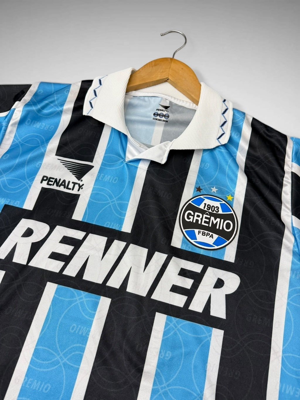 CAMISETA TRICOLOR GRÊMIO LIBERTADORES 1995 “Jardel”