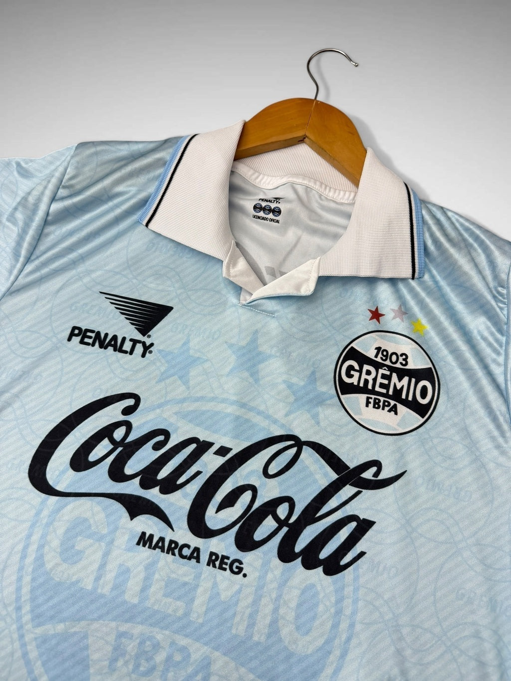 CAMISA CELESTE GRÊMIO 1994/95 “Jardel”