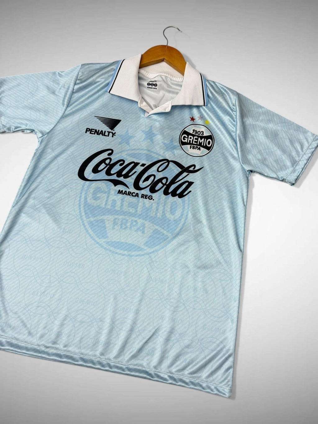 CAMISA CELESTE GRÊMIO 1994/95 “Jardel”