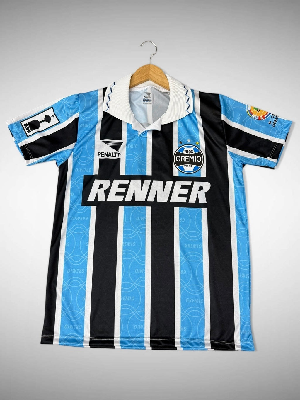 CAMISA GRÊMIO COMEMORATIVA BI-LIBERTADORES 1995 “Jardel”