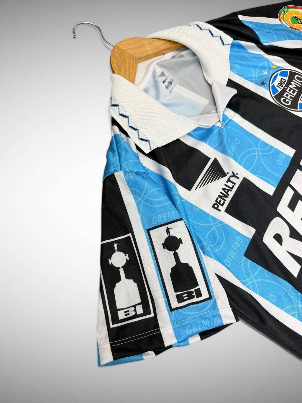 CAMISA GRÊMIO COMEMORATIVA BI-LIBERTADORES 1995 “Jardel”