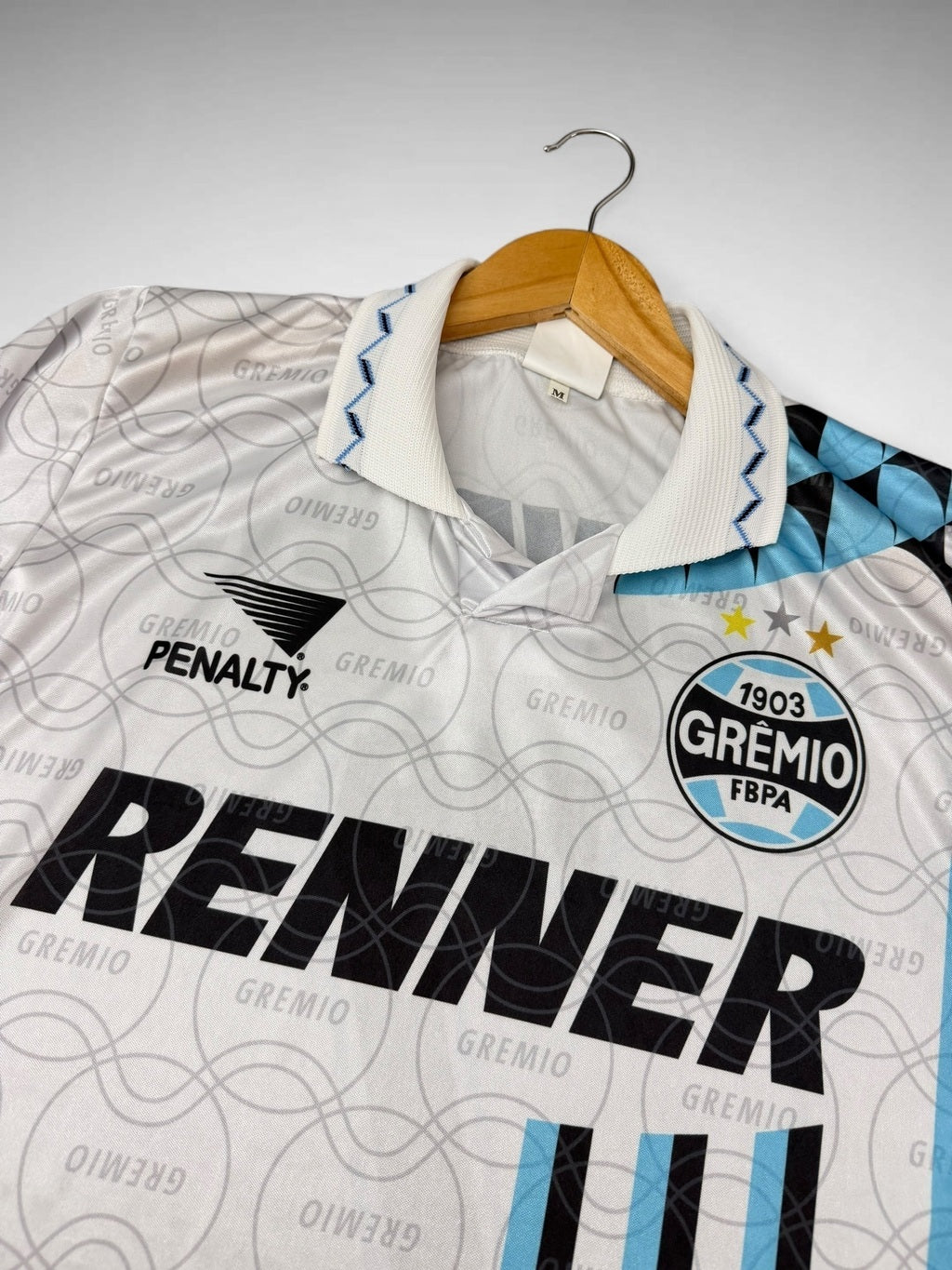 CAMISA BRANCA LONGA GRÊMIO 1995 “Paulo Nunes”