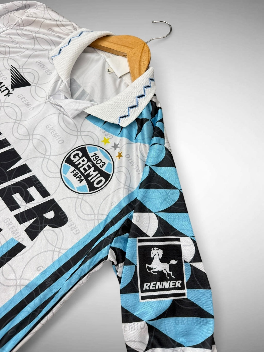 CAMISA BRANCA LONGA GRÊMIO 1995 “Paulo Nunes”