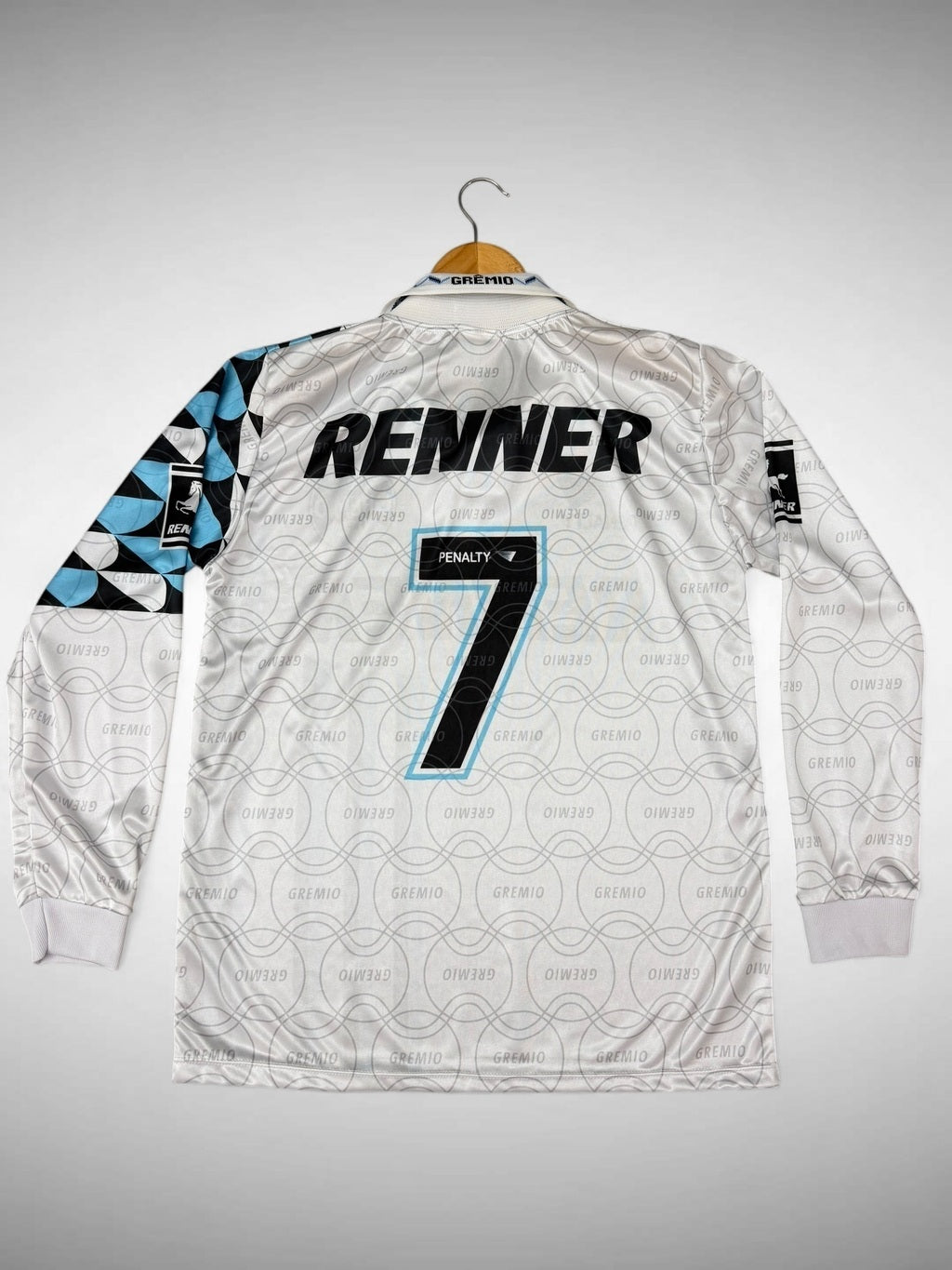 CAMISA BRANCA LONGA GRÊMIO 1995 “Paulo Nunes”