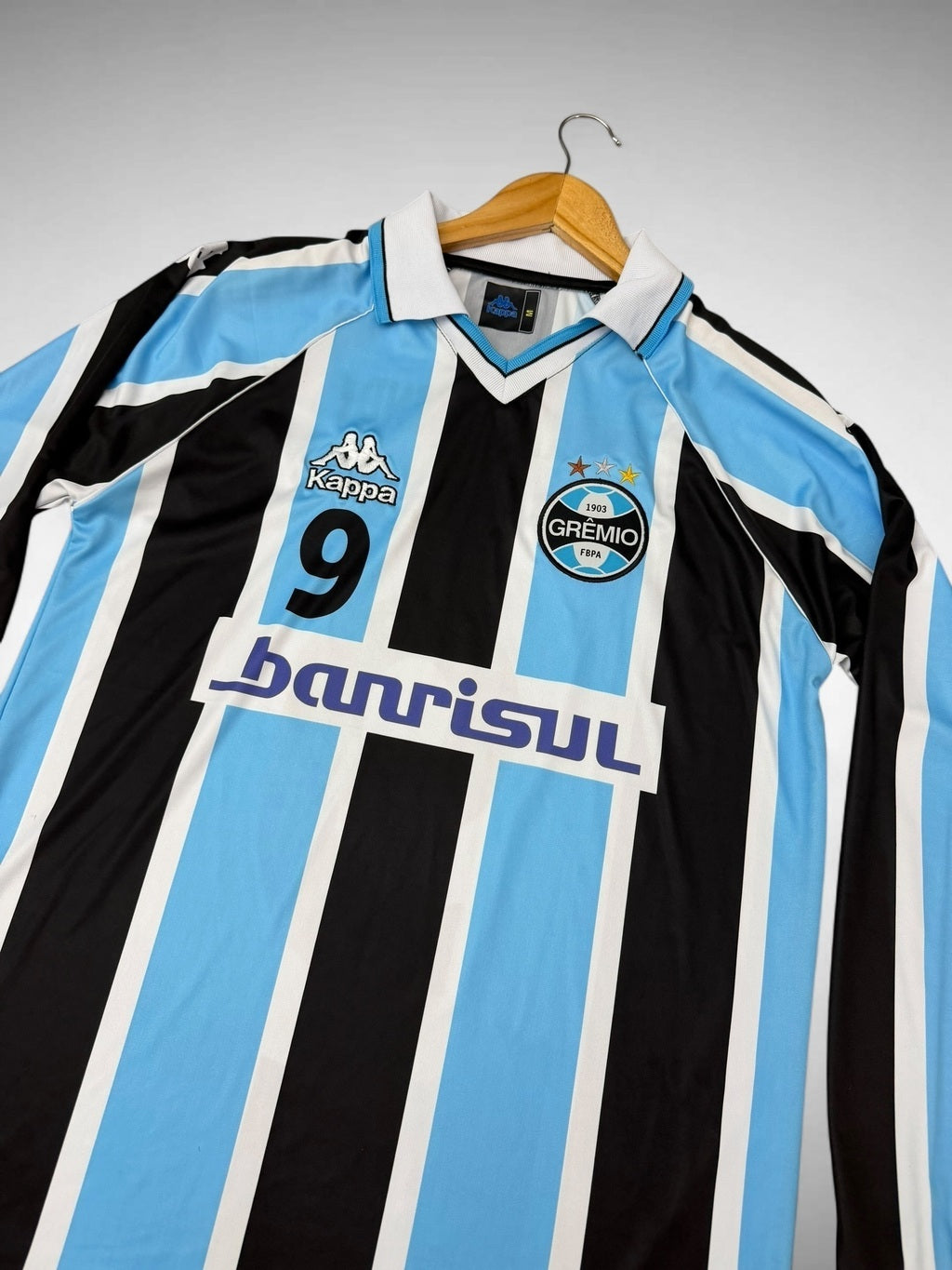 CAMISA LONGA GRÊMIO 2002 “Rodrigo Mendes”