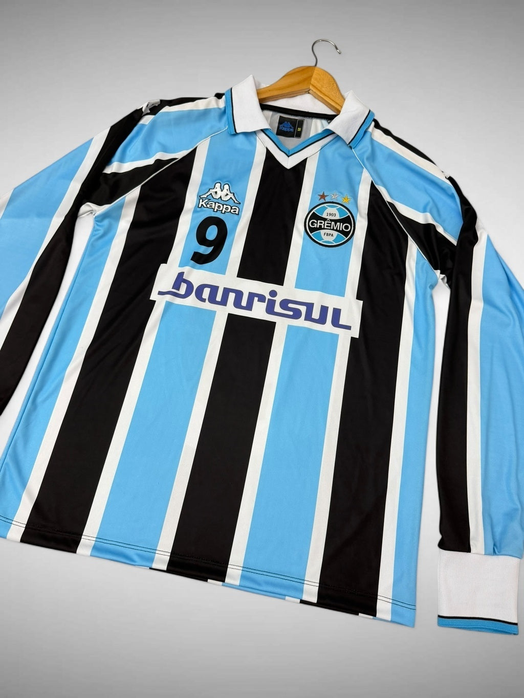 CAMISA LONGA GRÊMIO 2002 “Rodrigo Mendes”