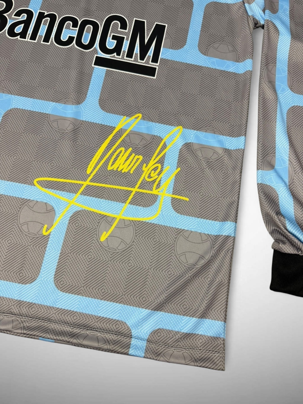 CAMISA GOLEIRO GRÊMIO 1997 MURALHA CINZA “Danrlei”