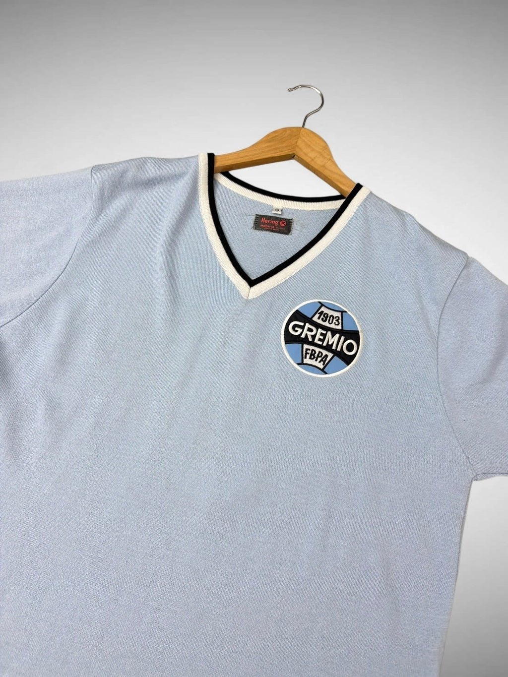 CAMISETA CELESTE GRÊMIO 1975 “Ancheta”