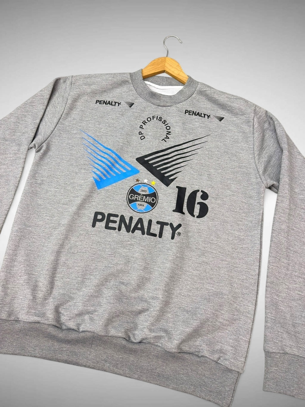 MOLETOM CINZA GRÊMIO 1995