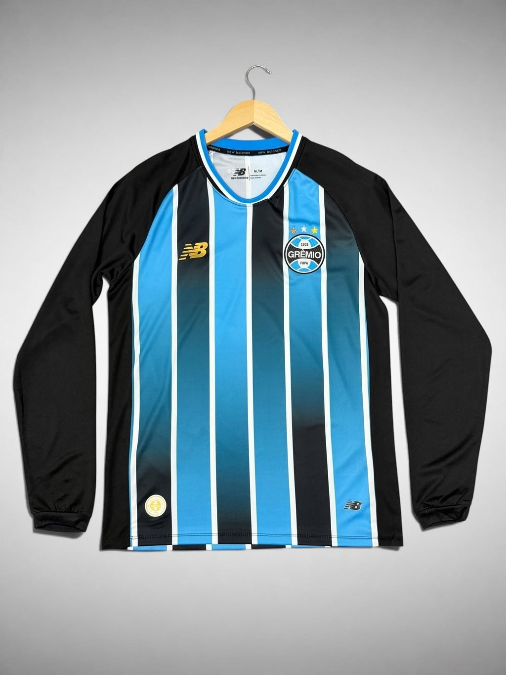 CAMISA TRICOLOR LONGA GRÊMIO 2026 NB