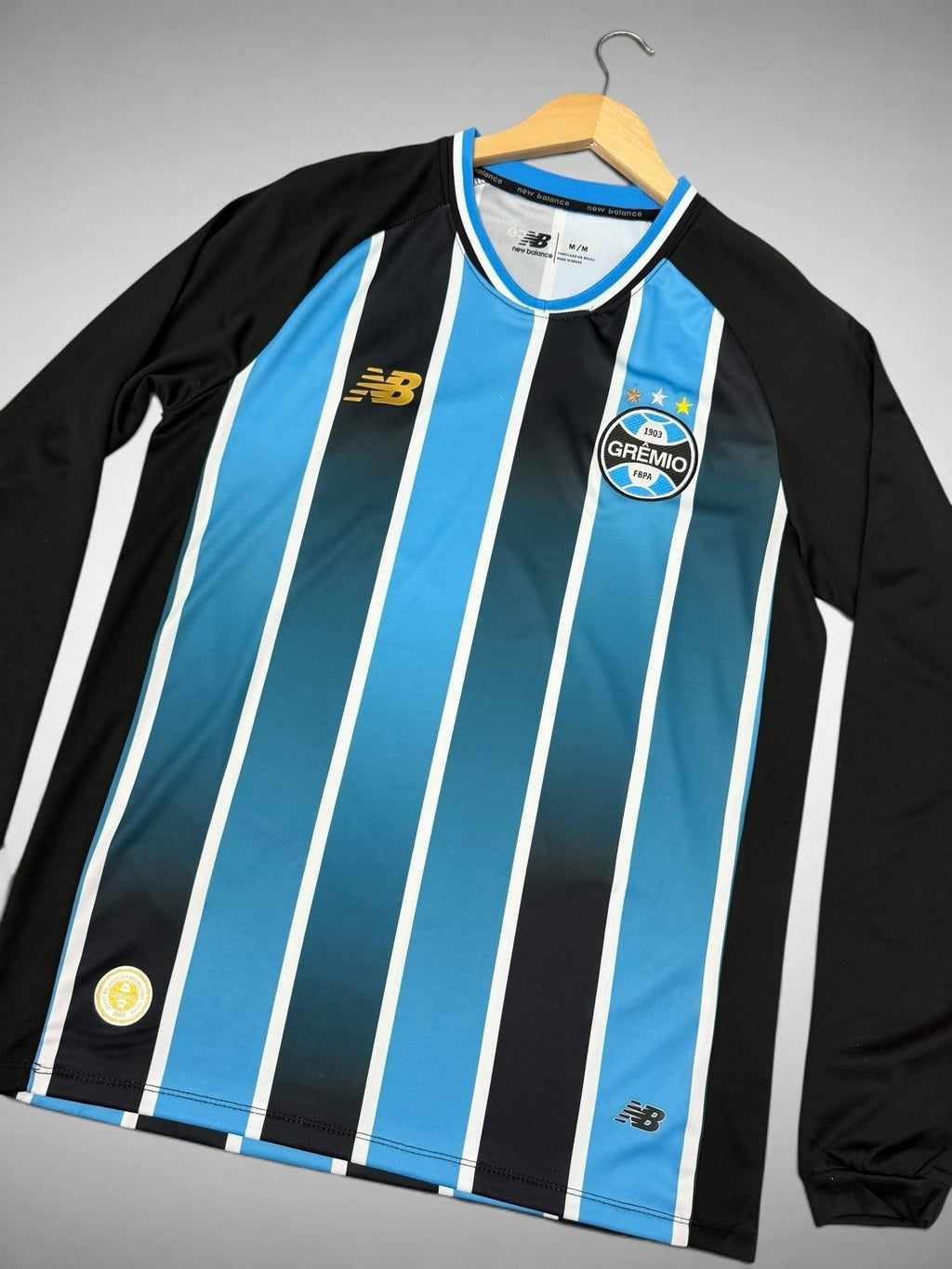 CAMISA TRICOLOR LONGA GRÊMIO 2026 NB