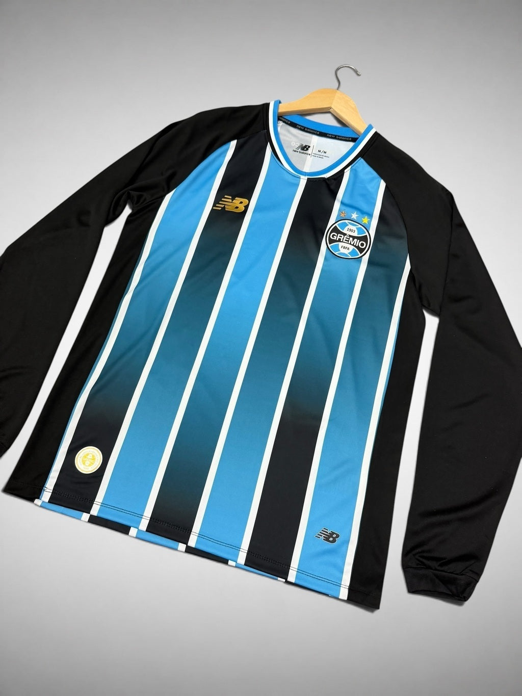 CAMISA TRICOLOR LONGA GRÊMIO 2026 NB