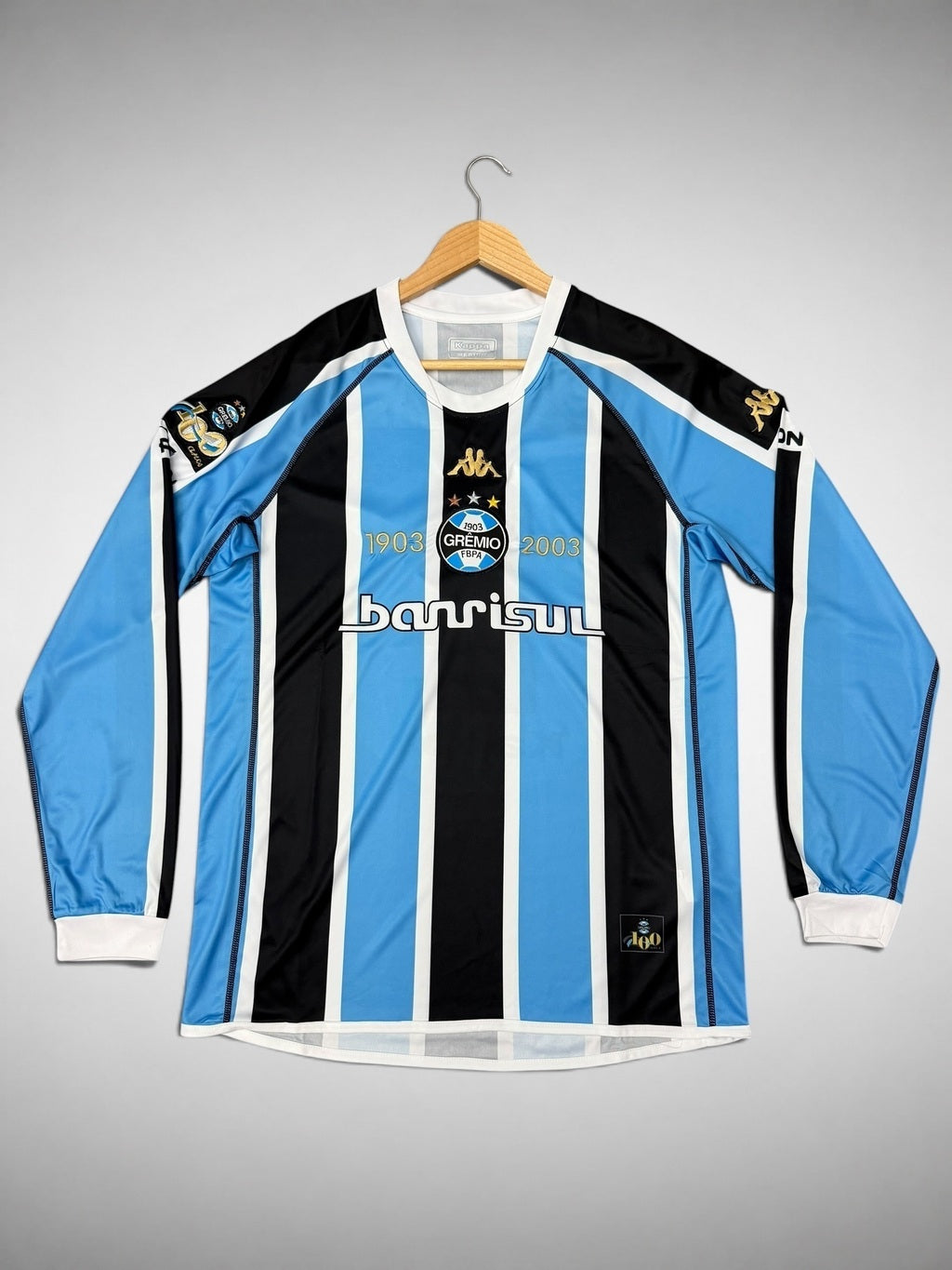 CAMISA LONGA GRÊMIO 2003 CENTENÁRIO “Anderson Lima”