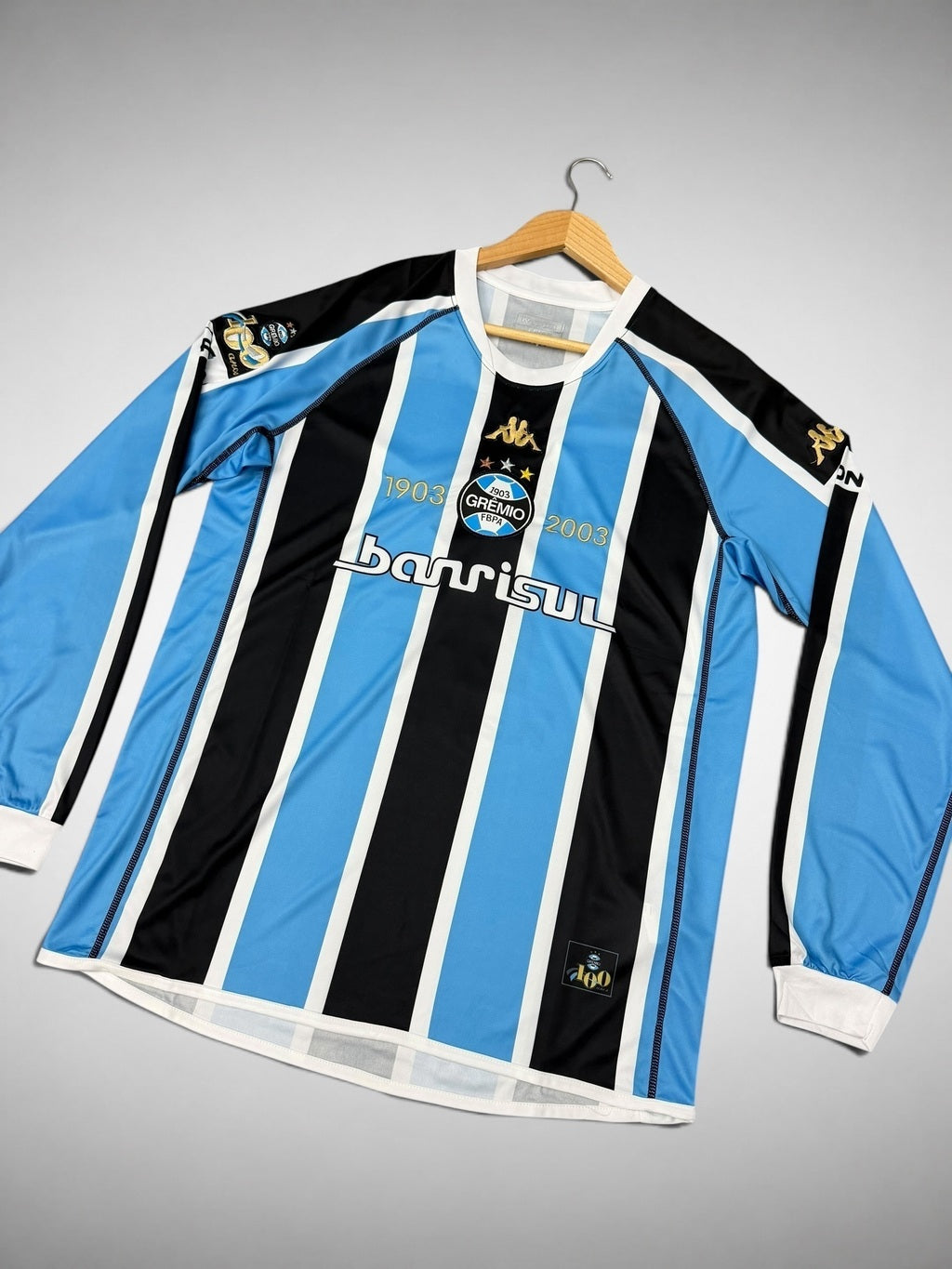 CAMISA LONGA GRÊMIO 2003 CENTENÁRIO “Anderson Lima”